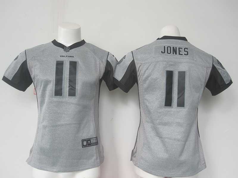 Womens Limited Nike Atlanta Falcons #11 Julio Jones Stitched Gridiron Gray Jerseys,We sell and wholesale Womens Limited Nike Atlanta Falcons #11 Julio Jones Stitched Gridiron Gray Jerseys on line form chian!